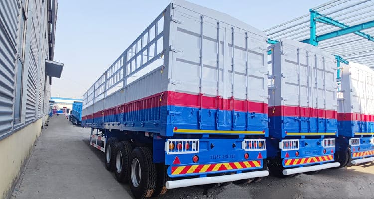 Fence Cargo Semi Trailer for sale in Nigeria