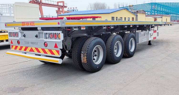 40 FT Flatbed Semi Trailer for Sale in Kenya