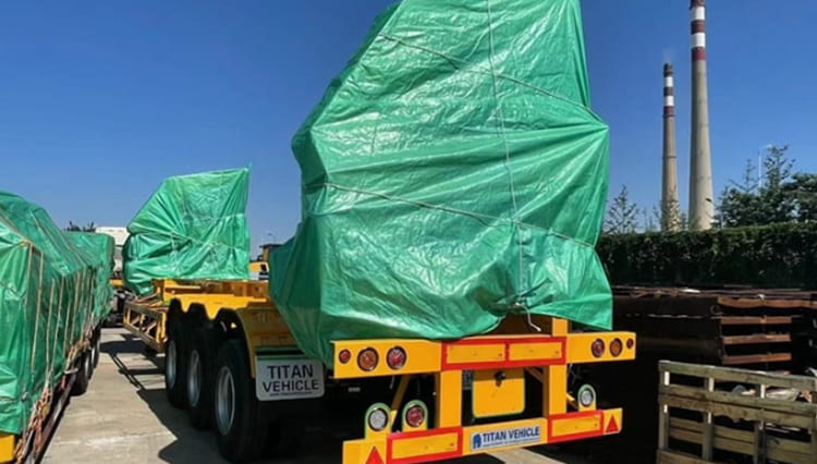 Side Loader Trailer for Sale in Angola