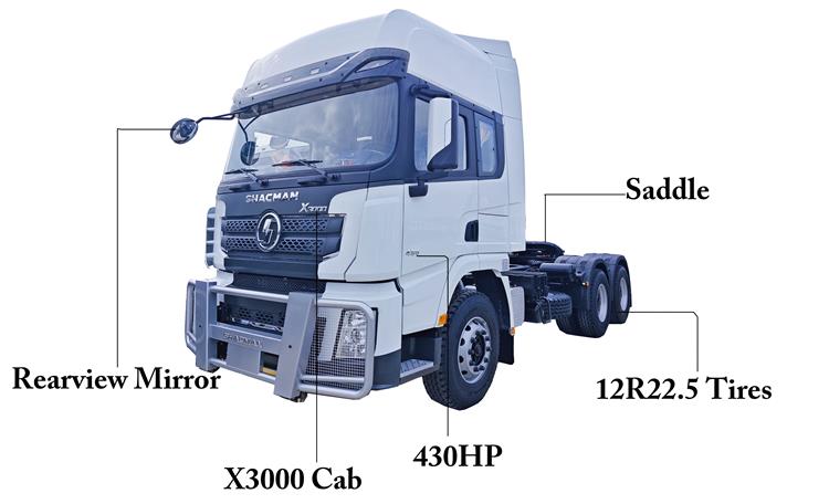 Shacman X3000 Truck Head for Sale In Tanzania