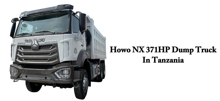 Howo NX 371 Dump Truck Price for Sale In Tanzania Dar es Salaam