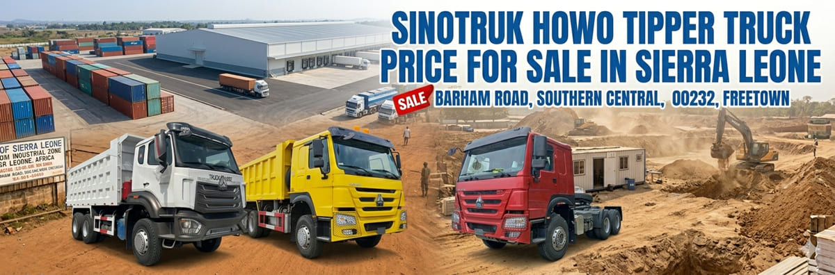 Sinotruk Howo NX 371 10 Wheeler Tipper Truck Price for Sale In Sierra Leone