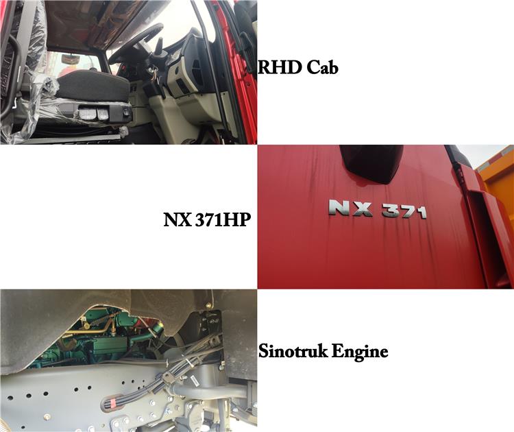 Howo NX 371 Dump Truck with RHD for Sale In Sierra Leone
