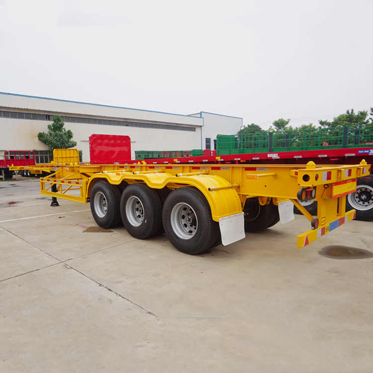 3 Axle 40Ft Container Chassis Trailer