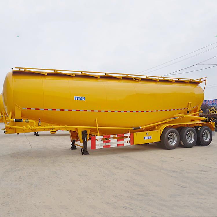 Tri Axle 60 CBM Cement Bulker Truck Trailer