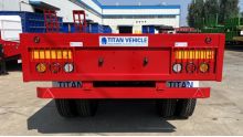 3 Axle 40 foot Flatbed Semi Trailer