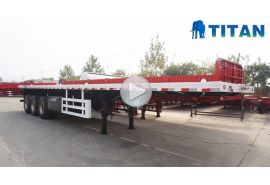 20/40ft container flatbed trailer